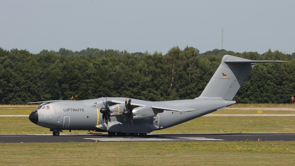 EATC mission worldwide with German A400M